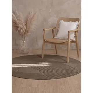 Ted Baker Victoria Wollteppich Ø 200 cm Braun