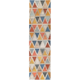 Läufer FLAIR RUGS "Moretz" Teppiche Gr. B/L: 60 cm x 230 cm, 10 mm, 1 St., bunt (multi) Küchenläufer