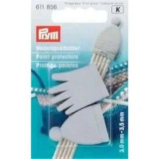 Prym - Prym Kunststoff Grau (3-3.5mm) Nadelspielhalter - 2 Stücke