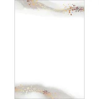 Sigel Motivpapier, beige/gold DIN A4, 100 Blatt