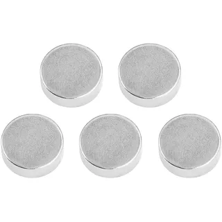 Connex Neodym-Scheibenmagnet – 5 Stück im praktischen Set | Extra starker Magnet – 6 kg Haftkraft – Für Haushalt, Werkstatt und Hobby – Powermagnet – Mini-Magnet – Ø 14 x 5 mm