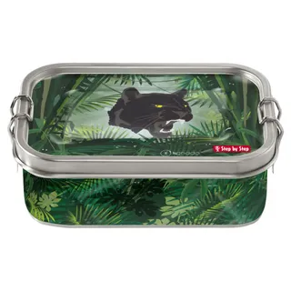 Step by Step Edelstahl Lunchbox Wild Cat Chiko