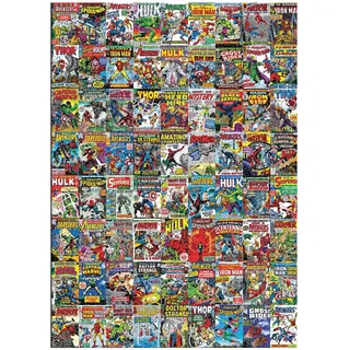 Marvel Comics Covers Superheroes 3000-Piece Jigsaw Puzzle