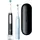 Duopack Matt Black + 2. Handstück Ice Blue + Reiseetui