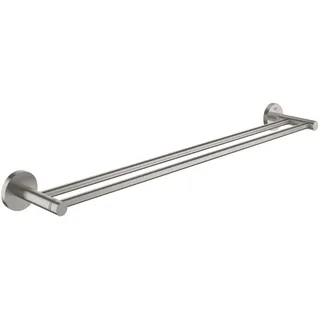 Grohe Essentials Doppel-Badetuchhalter 654mm Grau/Silber 40802DC1