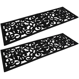 Buri 76,3 x 25,5 cm Schwarz