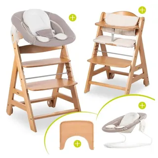 hauck Beta Plus Natural 5-tlg. Newborn-Set - Hochstuhl + (Hochstuhl)