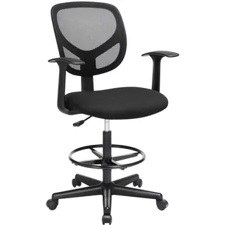 Songmics OBN25BK Stoff Schwarz