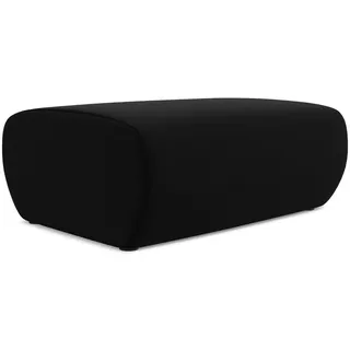 LaMiaSofa Pouf, Schwarz, Kunststoff, 1-Sitzer, Füllung: Schaumstoff, 102x40x62 cm, Made in EU, Wohnzimmer, Hocker, Sitzhocker