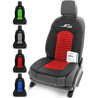 Walser CarComfort Sitzaufleger S-Race, rot, 11654 - Rot