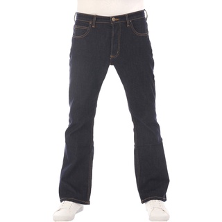 Lee Herren Jeans Jeanshose Denver Bootcut Bootcut Blau Normaler Bund Knopfleiste L 30