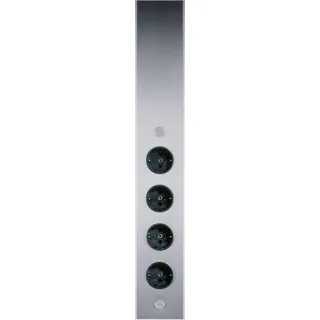THEBO ST.ED Steckdose Typ ST3007 Edelstahl , Edelstahlfarben
