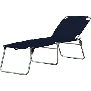 Fiam Amigo Fourty Plus 190 x 60 x 42 cm dunkelblau klappbar