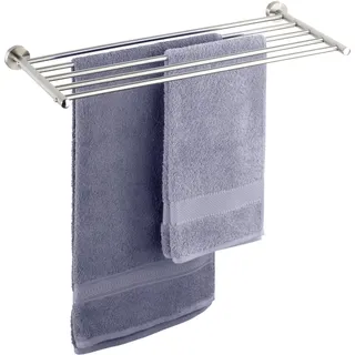 Wenko Wandregal Faella 40 x 12 x 10 cm Silber
