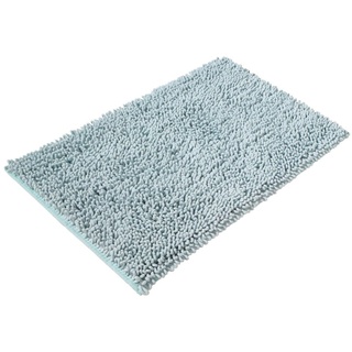 PANA® Malibu Mikrofaser Chenille Bad-Teppich • Badematte • Badvorleger 50 x 80 cm • Duschvorleger • Rutschfeste Rückseite • Ökotex zertifiziert