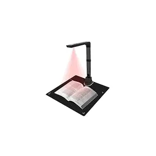 12MP Tragbar Dokumentkamera, Professioneller Buchscanner und Scanner, Dokumentscanner A3/A4 Dokumentenkamera Schneller Scanner, Größe Erfassen, OCR SCA-nner für Windows/Linux & macOS Verfügbar