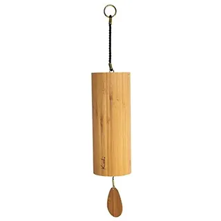 Koshi Erde Klangspiel Windspiel Terra G, C, E, F, G, C, E, G Bambus hochwertig präzise Handwerkskunst Pyrenäen Musik Klang Percussion Weltmusik