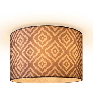 Paco Home Hugo Stella 1-flg. 45,5 cm rund weiß