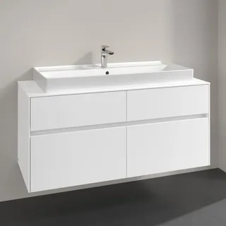 Villeroy & Boch Waschtischunterschrank 4 Auszüge 120 x 54,8 x 50 cm Weiß Matt