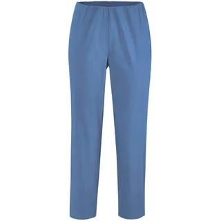 GOLDNER Caprihose 7/8-Stretchhose Blau 64