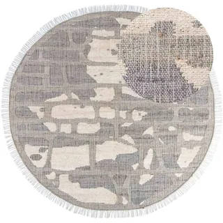 Morgenland Sisalteppich - Alistair - grau - 200 x 200 cm - rund