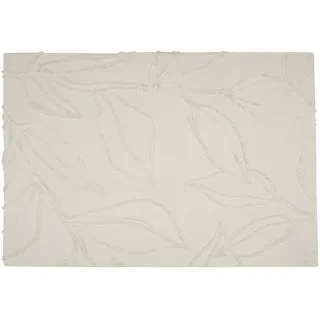 Beliani Acacia Kuscheldecke 130 x 160 cm Beige