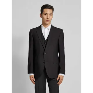 Sakko mit Brustleistentasche Modell 'Grant', Black, 52