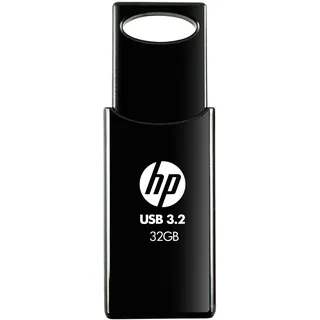 HP 712w USB 3.2 Gen 1 Flash-Laufwerk 32GB, schwarz, Lesegeschwindigkeit bis zu 120 MB/s