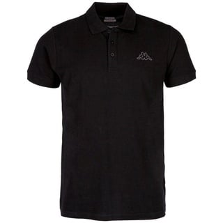 Kappa Poloshirt in großen Größen erhältlich schwarz XXL (60/62)