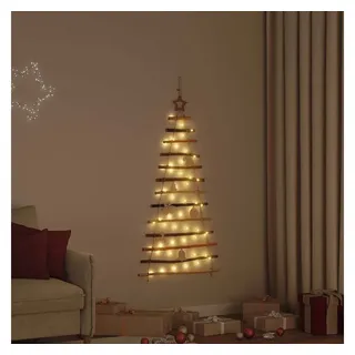vidaXL Weihnachtsbaum mit 50 LEDs Braun 120 cm
