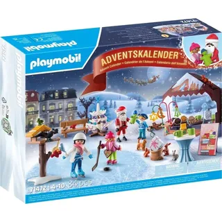 Playmobil Adventskalender Ausflug auf den Weihnachtsmarkt 2024 71472