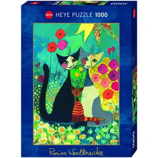 Heye Standardpuzzle 1000 Teile - Flowerbed, Rosina Wachtmeister