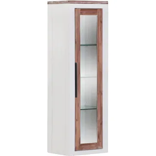 GUTMANN FACTORY Hängeregal GUTMANN FACTORY "Tampa", weiß (weiß, natur), B:45cm H:140cm T:35cm, Holz teilmassiv, Regale, Hängeregal, im modernem Shabby Chic Look