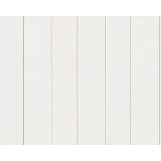 KUNSTLOFT Vliestapete Versace Art Deco 1 0.7x10.05 m, Leicht glänzend, lichtbeständige Design Tapete goldfarben