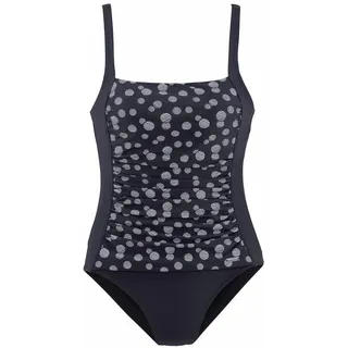 LASCANA Badeanzug Damen Marine-weiß 36 Cup B
