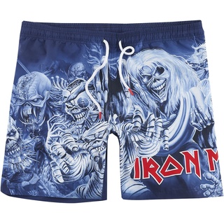 Iron Maiden Badeshort - EMP Signature Collection - M bis 3XL - für Männer - Größe M - multicolor  - EMP exklusives Merchandise! - M