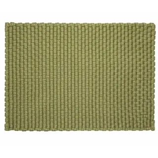 PAD - Fußmatte - Uni - 100% Polyester - Farbe: Olive/Grün - 72 x 92 cm