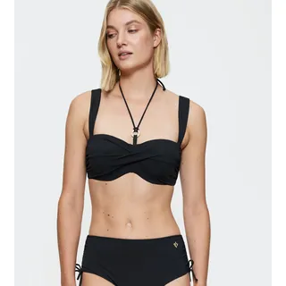 Triumph Summer Twist Bikini Top schwarz, D, 44 Damen,
