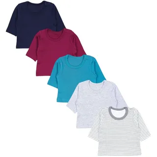 TupTam Baby Jungen Langarmshirt 5er Set - 56