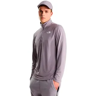 The North Face 24/7 Halbreißverschluss-langarm-t-shirt Transcendent Grey S