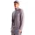 Halbreißverschluss-langarm-t-shirt Transcendent Grey S