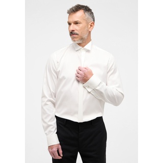 Langarmhemd ETERNA "SLIM FIT" Gr. 37, Normalgrößen, beige Herren Hemden Langarm