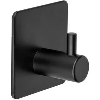 Wenko Garderobenhaken Ureo Schwarz
