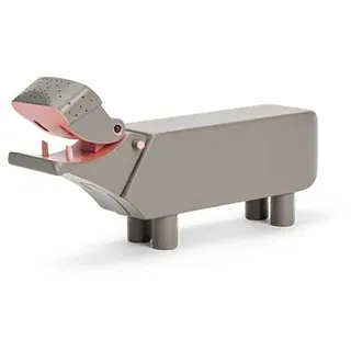 Kay Bojesen Liliput Dekofigur Flusspferd H6 cm grau