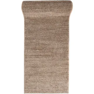 Mazovia Teppich Läufer Flur - Modern Teppichläufer - Kurzflor Flurläufer für Vorzimmer, Schlafzimmer, Küche - ÖKO-TEX Zertifiziert - Meterware - Beige - 120 x 200 cm