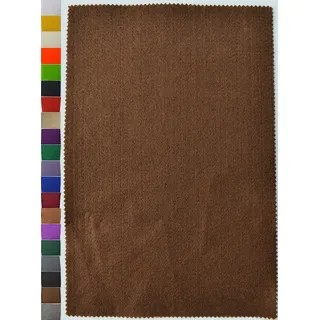 StoffBook dunkelbraun Filzplatte 2mm dick, Bastelfilz zum Sticken, Filz Basteln, Filzmatten, Filzstoff für DIY, Näh- und Bastelprojekte, kreative 20x30cm Stoff, d321