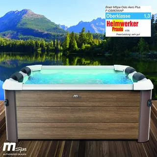BRAST MSpa Whirlpool OSLO AMBER AERO PLUS 6 Personen