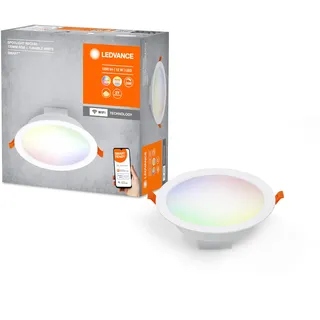 LEDVANCE Einbau-Downlight 12W rund mehrfarbig Ø 17cm