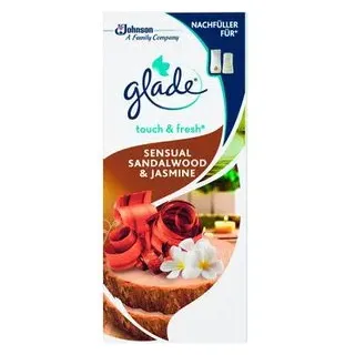 glade Raumduft by brise, touch & fresh, 10 ml, Nachfüller, Sensual Sandalwood & Jasmine
