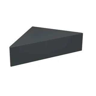 VCM Nachtschrank Usal 60 x 42,4 x 15 cm Grau/Schwarz